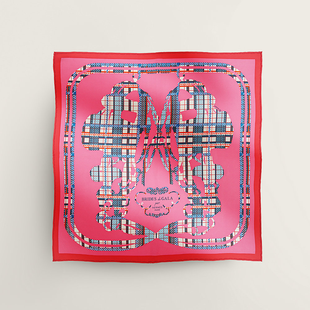 Brides de Gala Tartan 스카프 45 | Hermès - 에르메스 대한민국